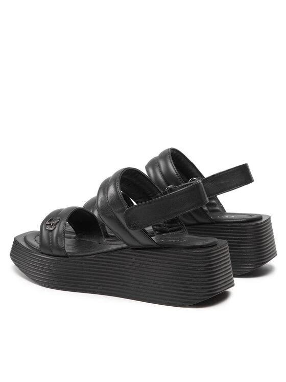 Eva Minge Γυναίκες Σανδάλια EM-72-11-001479 Μαύρο 3 Eva Minge Γυναίκες Σανδάλια EM-72-11-001479 Μαύρο - Image 3