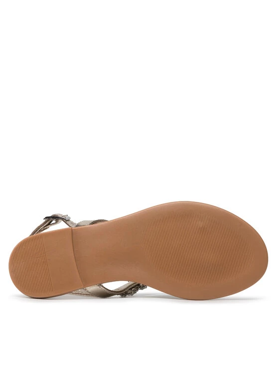 Eva Minge Γυναίκες Σανδάλια M-78-11-001482 Χρυσό 4 Eva Minge Γυναίκες Σανδάλια M-78-11-001482 Χρυσό - Image 4