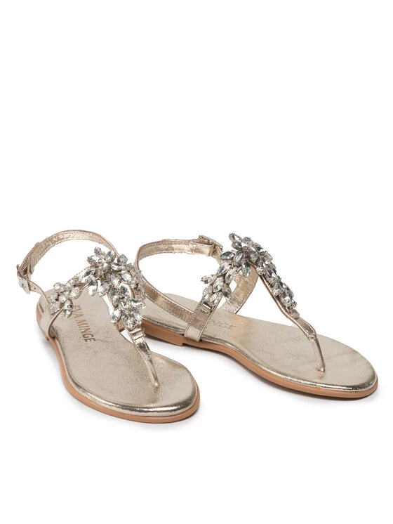 Eva Minge Γυναίκες Σανδάλια M-78-11-001482 Χρυσό 5 Eva Minge Γυναίκες Σανδάλια M-78-11-001482 Χρυσό - Image 5