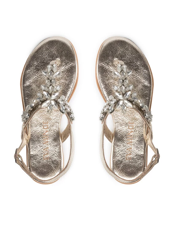 Eva Minge Γυναίκες Σανδάλια M-78-11-001482 Χρυσό 6 Eva Minge Γυναίκες Σανδάλια M-78-11-001482 Χρυσό - Image 6