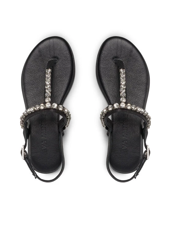 Eva Minge Γυναίκες Σανδάλια EM-78-11-001483 Μαύρο 6 Eva Minge Γυναίκες Σανδάλια EM-78-11-001483 Μαύρο - Image 6