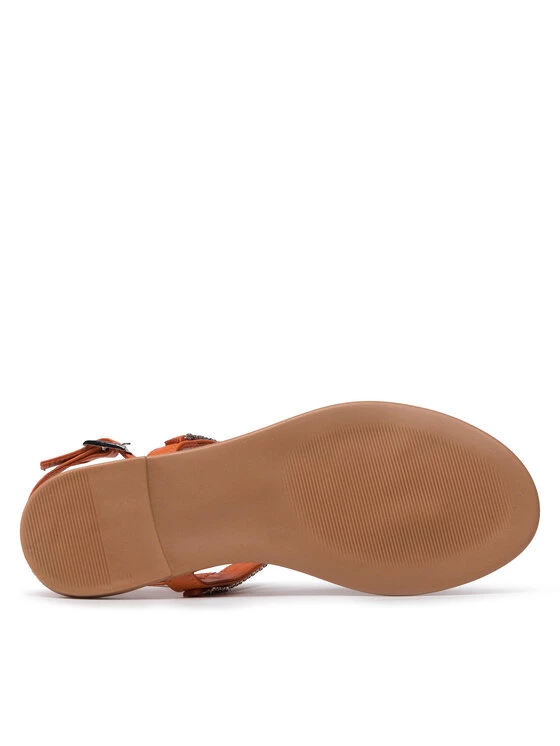 Eva Minge Γυναίκες Σανδάλια EM-78-11-001481 Πορτοκαλί 4 Eva Minge Γυναίκες Σανδάλια EM-78-11-001481 Πορτοκαλί - Image 4