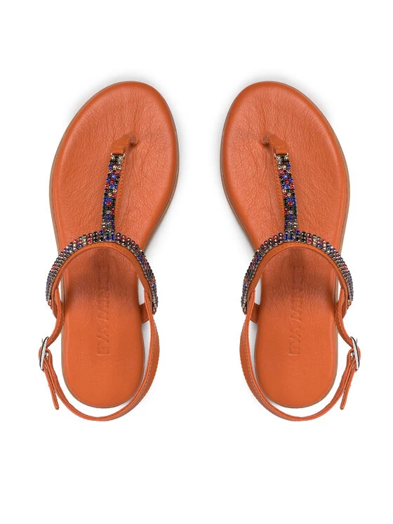 Eva Minge Γυναίκες Σανδάλια EM-78-11-001481 Πορτοκαλί 6 Eva Minge Γυναίκες Σανδάλια EM-78-11-001481 Πορτοκαλί - Image 6