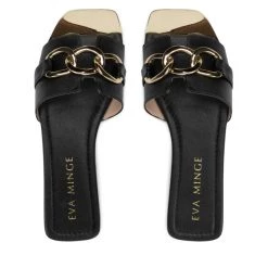 Eva Minge Γυναίκες Παντόφλες EM-75-11-001399 Μαύρο -Eva Minge Κατάστημα unnamed file 3644