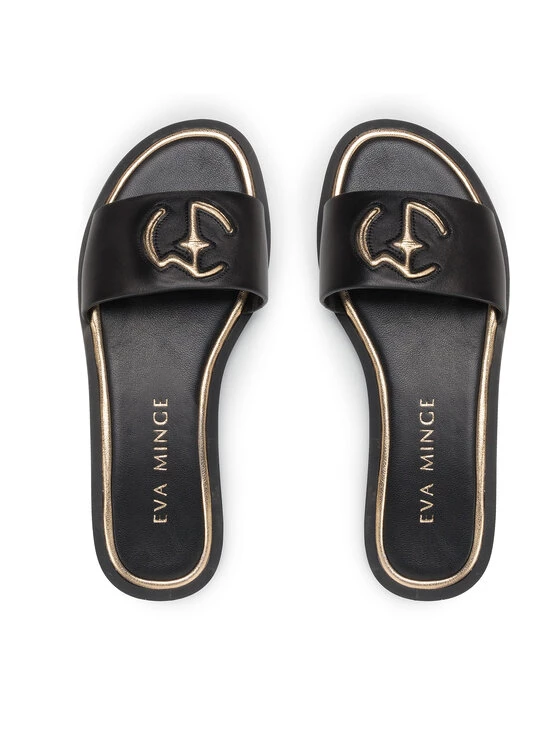 Eva Minge Γυναίκες Παντόφλες EM-58-11-001490 Μαύρο 6 Eva Minge Γυναίκες Παντόφλες EM-58-11-001490 Μαύρο - Image 6