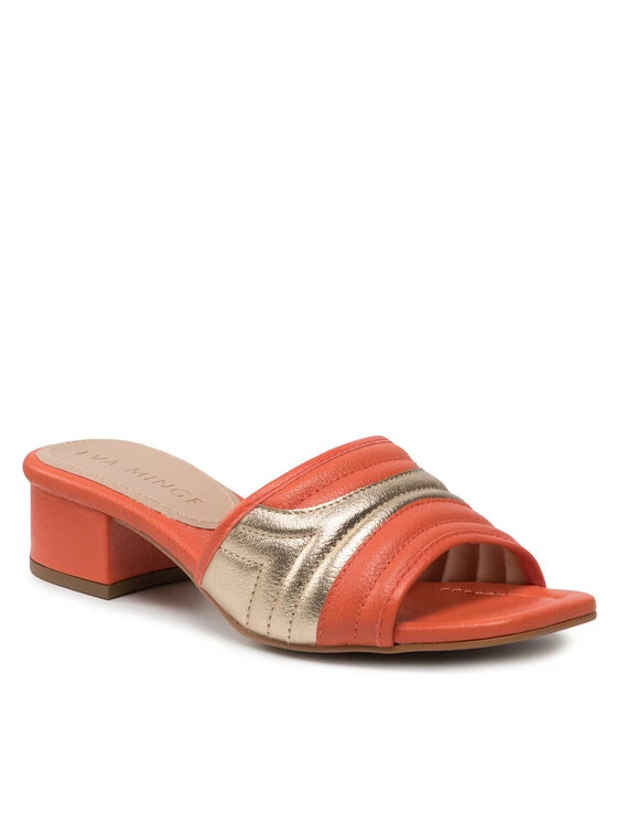 Eva Minge Γυναίκες Παντόφλες EM-68-11-001410 Πορτοκαλί 1 Eva Minge Γυναίκες Παντόφλες EM-68-11-001410 Πορτοκαλί