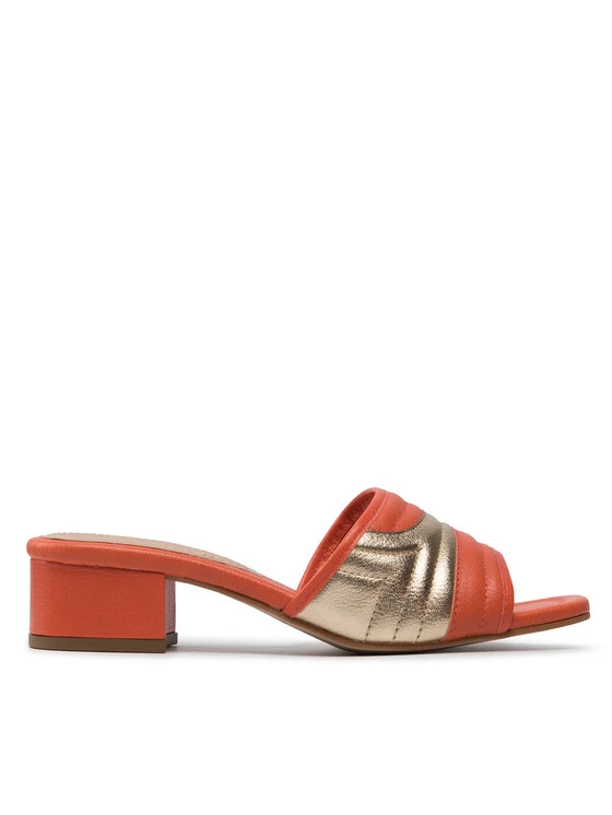 Eva Minge Γυναίκες Παντόφλες EM-68-11-001410 Πορτοκαλί 2 Eva Minge Γυναίκες Παντόφλες EM-68-11-001410 Πορτοκαλί - Image 2