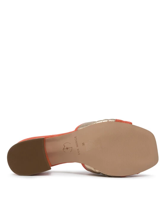 Eva Minge Γυναίκες Παντόφλες EM-68-11-001410 Πορτοκαλί 4 Eva Minge Γυναίκες Παντόφλες EM-68-11-001410 Πορτοκαλί - Image 4