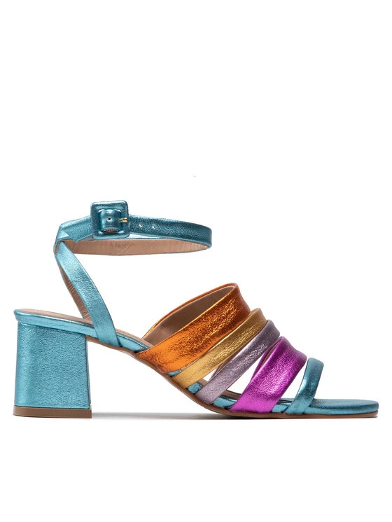 Eva Minge Γυναίκες Σανδάλια EM-68-11-001417 Μπλε 2 Eva Minge Γυναίκες Σανδάλια EM-68-11-001417 Μπλε - Image 2