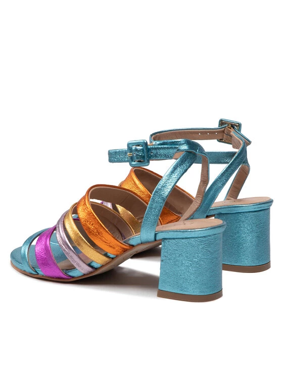 Eva Minge Γυναίκες Σανδάλια EM-68-11-001417 Μπλε 3 Eva Minge Γυναίκες Σανδάλια EM-68-11-001417 Μπλε - Image 3