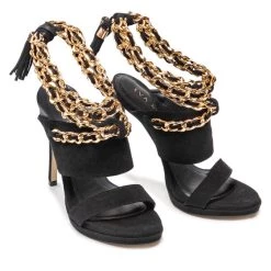 Eva Minge Γυναίκες Παντόφλες Σανδάλια EM-45-11-001458 Μαύρο -Eva Minge Κατάστημα unnamed file 3720