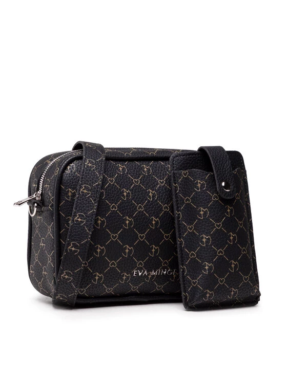 Eva Minge Γυναίκες Τσάντες Χιαστί Τσάντα EM-17-09-001220 Μαύρο 3 Eva Minge Γυναίκες Τσάντες Χιαστί Τσάντα EM-17-09-001220 Μαύρο - Image 3