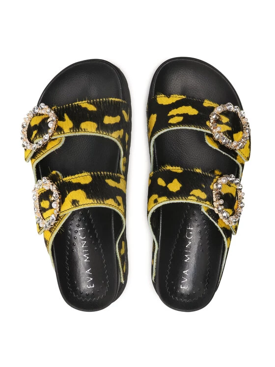 Eva Minge Γυναίκες Παντόφλες EM-23-09-001214 Μαύρο 6 Eva Minge Γυναίκες Παντόφλες EM-23-09-001214 Μαύρο - Image 6