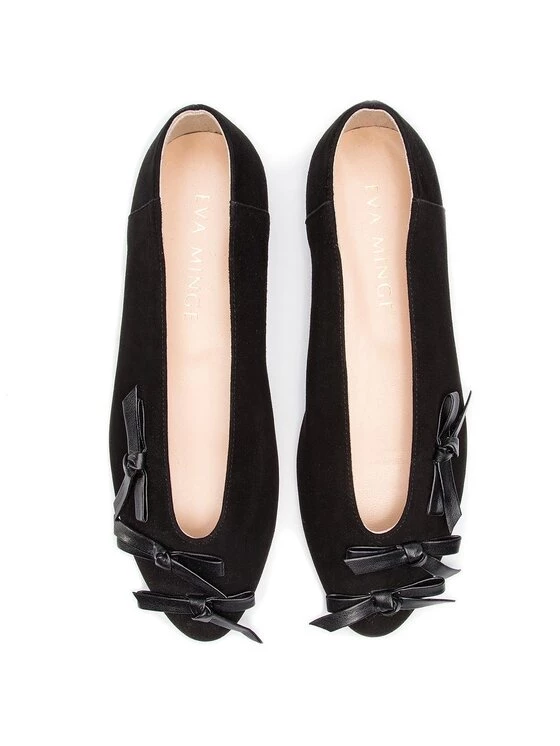 Eva Minge Γυναίκες Μπαλαρίνες EM-23-05-000058 Μαύρο 6 Eva Minge Γυναίκες Μπαλαρίνες EM-23-05-000058 Μαύρο - Image 6