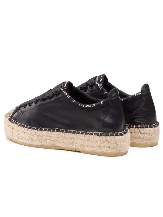 Eva Minge Γυναίκες Κλειστά Παπούτσια Εσπαντρίγιες EM-46-09-001223 Μαύρο 3 Eva Minge Γυναίκες Κλειστά Παπούτσια Εσπαντρίγιες EM-46-09-001223 Μαύρο - Image 3