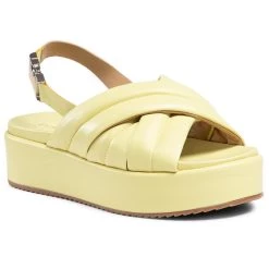 Eva Minge Γυναίκες Σανδάλια EM-44-09-001154 Κίτρινο