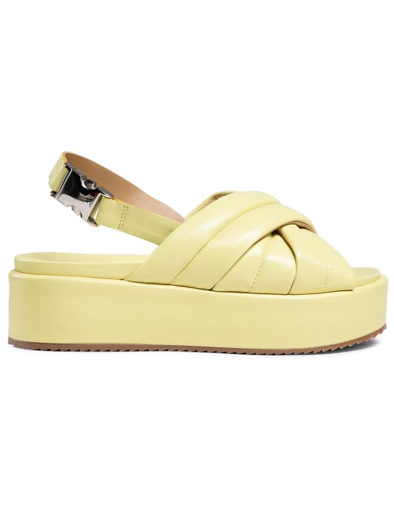 Eva Minge Γυναίκες Σανδάλια EM-44-09-001154 Κίτρινο 2 Eva Minge Γυναίκες Σανδάλια EM-44-09-001154 Κίτρινο - Image 2