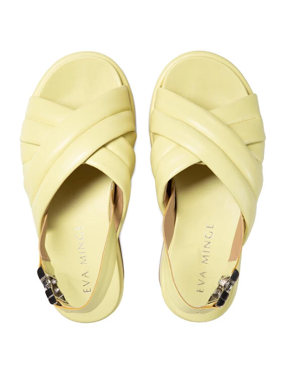 Eva Minge Γυναίκες Σανδάλια EM-44-09-001154 Κίτρινο 6 Eva Minge Γυναίκες Σανδάλια EM-44-09-001154 Κίτρινο - Image 6