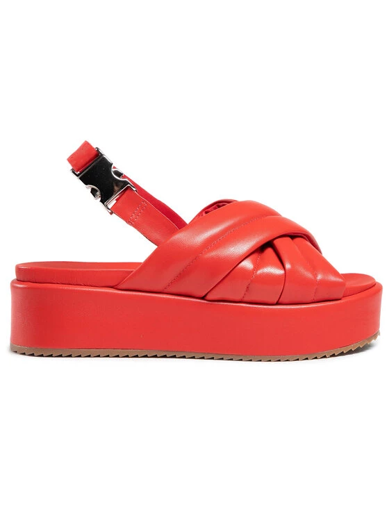 Eva Minge Γυναίκες Σανδάλια EM-44-09-001154 Κόκκινο 2 Eva Minge Γυναίκες Σανδάλια EM-44-09-001154 Κόκκινο - Image 2