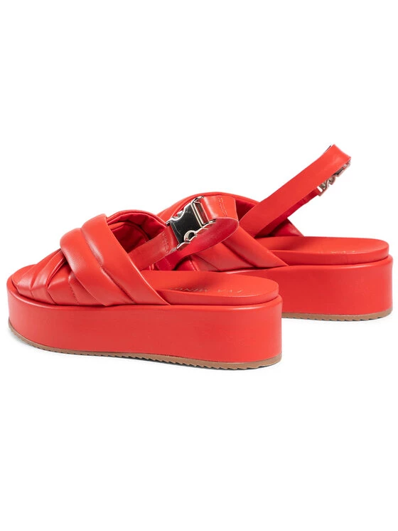 Eva Minge Γυναίκες Σανδάλια EM-44-09-001154 Κόκκινο 3 Eva Minge Γυναίκες Σανδάλια EM-44-09-001154 Κόκκινο - Image 3