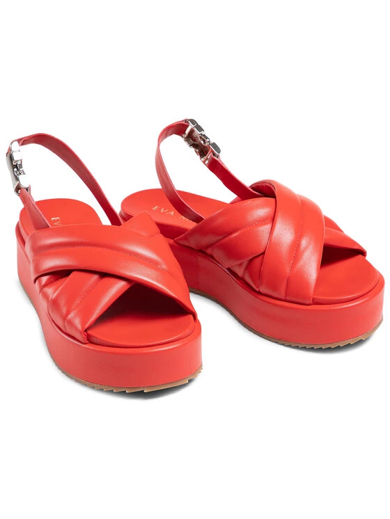 Eva Minge Γυναίκες Σανδάλια EM-44-09-001154 Κόκκινο 5 Eva Minge Γυναίκες Σανδάλια EM-44-09-001154 Κόκκινο - Image 5