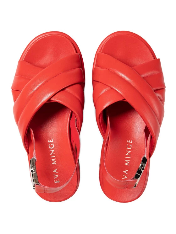 Eva Minge Γυναίκες Σανδάλια EM-44-09-001154 Κόκκινο 6 Eva Minge Γυναίκες Σανδάλια EM-44-09-001154 Κόκκινο - Image 6