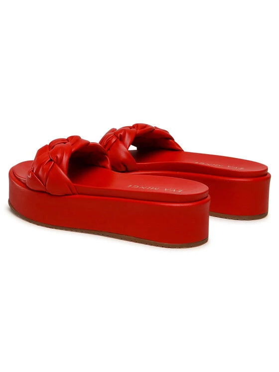 Eva Minge Γυναίκες Παντόφλες EM-44-09-001155 Κόκκινο 3 Eva Minge Γυναίκες Παντόφλες EM-44-09-001155 Κόκκινο - Image 3