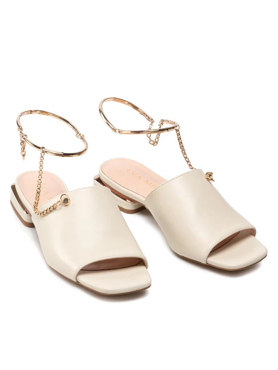 Eva Minge Γυναίκες Σανδάλια EM-41-11-001459 Λευκό 6 Eva Minge Γυναίκες Σανδάλια EM-41-11-001459 Λευκό - Image 6