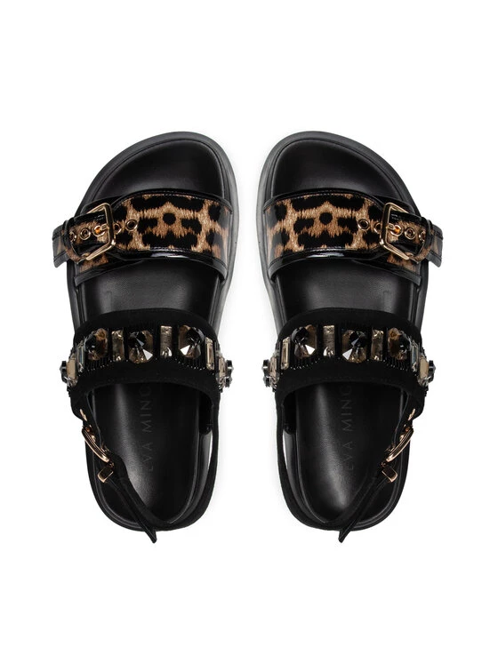 Eva Minge Γυναίκες Σανδάλια EM-40-09-001184 Μαύρο 6 Eva Minge Γυναίκες Σανδάλια EM-40-09-001184 Μαύρο - Image 6