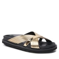 Eva Minge Γυναίκες Παντόφλες EM-40-09-001181 Χρυσό