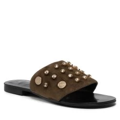 Eva Minge Γυναίκες Παντόφλες EM-40-09-001179 Πράσινο