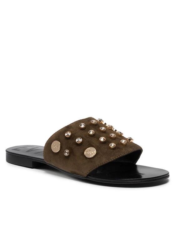 Eva Minge Γυναίκες Παντόφλες EM-40-09-001179 Πράσινο 1 Eva Minge Γυναίκες Παντόφλες EM-40-09-001179 Πράσινο