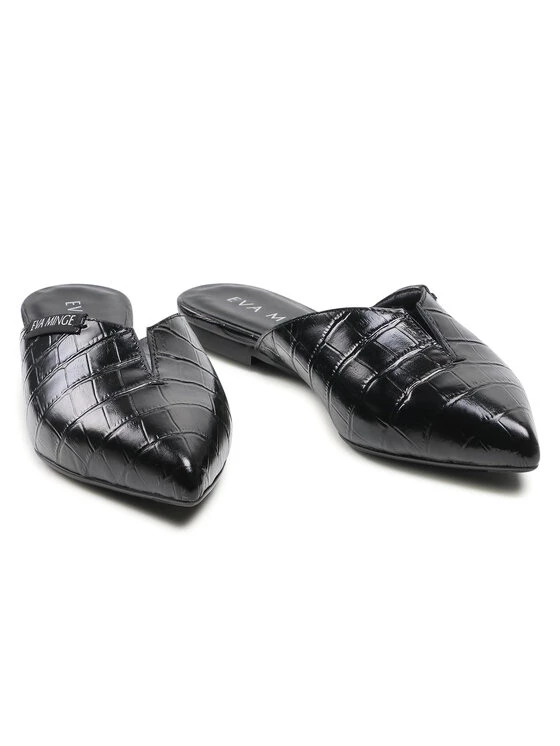 Eva Minge Γυναίκες Παντόφλες EM-41-09-001129 Μαύρο 5 Eva Minge Γυναίκες Παντόφλες EM-41-09-001129 Μαύρο - Image 5