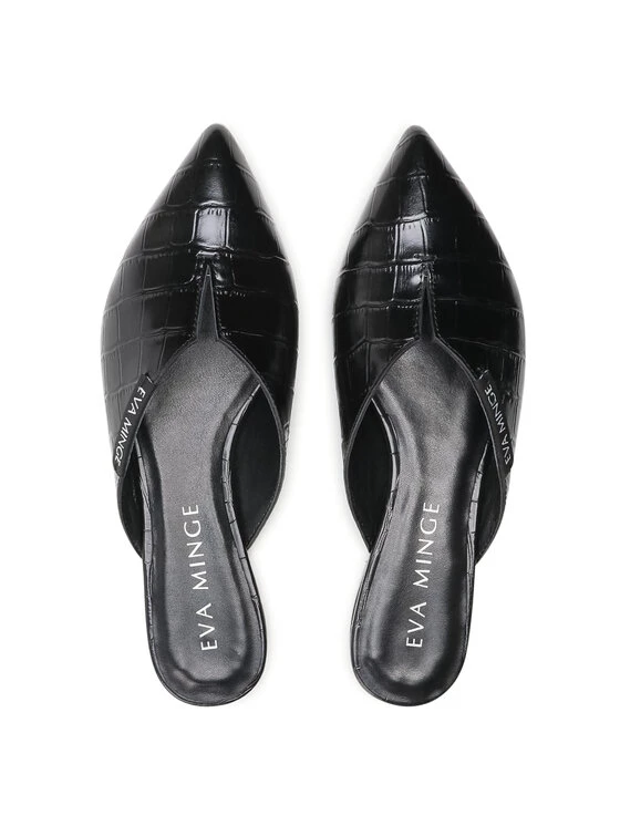 Eva Minge Γυναίκες Παντόφλες EM-41-09-001129 Μαύρο 6 Eva Minge Γυναίκες Παντόφλες EM-41-09-001129 Μαύρο - Image 6