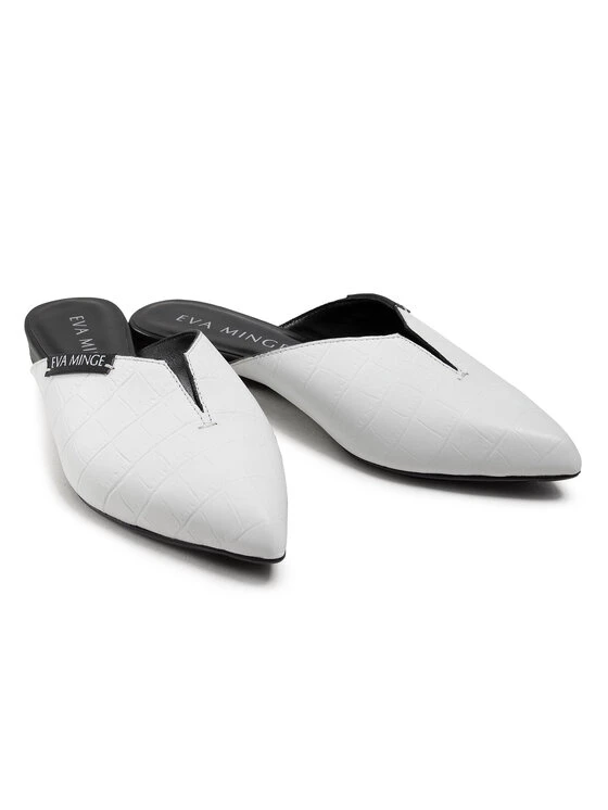 Eva Minge Γυναίκες Παντόφλες EM-41-09-001129 Λευκό 5 Eva Minge Γυναίκες Παντόφλες EM-41-09-001129 Λευκό - Image 5
