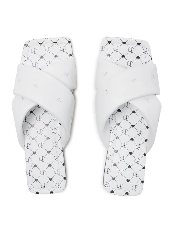 Eva Minge Γυναίκες Παντόφλες EM-41-09-001126 Λευκό 6 Eva Minge Γυναίκες Παντόφλες EM-41-09-001126 Λευκό - Image 6