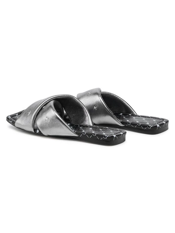 Eva Minge Γυναίκες Παντόφλες EM-41-09-001126 Ασημί 3 Eva Minge Γυναίκες Παντόφλες EM-41-09-001126 Ασημί - Image 3