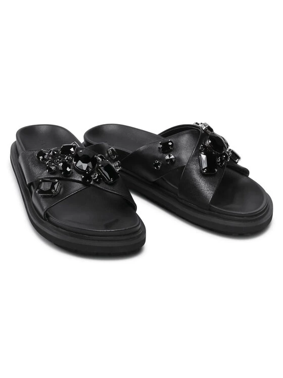 Eva Minge Γυναίκες Παντόφλες EM-40-09-001067 Μαύρο 5 Eva Minge Γυναίκες Παντόφλες EM-40-09-001067 Μαύρο - Image 5