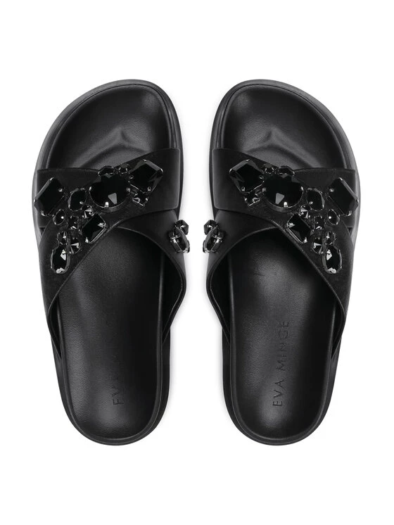 Eva Minge Γυναίκες Παντόφλες EM-40-09-001067 Μαύρο 6 Eva Minge Γυναίκες Παντόφλες EM-40-09-001067 Μαύρο - Image 6