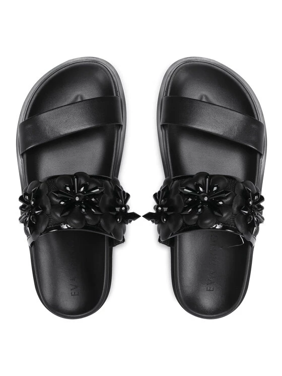 Eva Minge Γυναίκες Παντόφλες EM-40-09-001066 Μαύρο 6 Eva Minge Γυναίκες Παντόφλες EM-40-09-001066 Μαύρο - Image 6