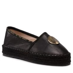 Eva Minge Γυναίκες Κλειστά Παπούτσια Εσπαντρίγιες EM-71-11-001394 Μαύρο