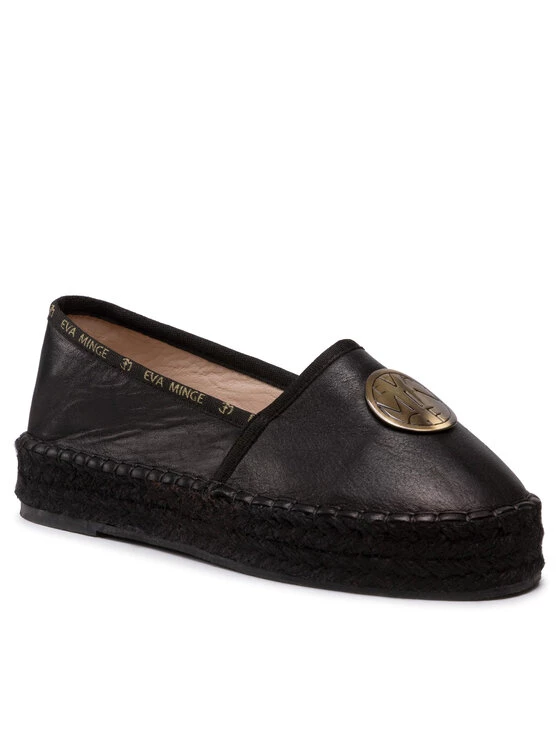 Eva Minge Γυναίκες Κλειστά Παπούτσια Εσπαντρίγιες EM-71-11-001394 Μαύρο 1 Eva Minge Γυναίκες Κλειστά Παπούτσια Εσπαντρίγιες EM-71-11-001394 Μαύρο