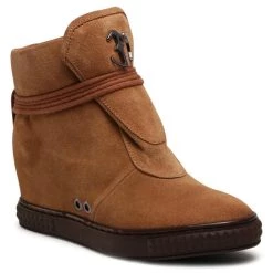 Eva Minge Γυναίκες Biker Μποτάκια Μποτάκια EM-26-09-001113 Καφέ