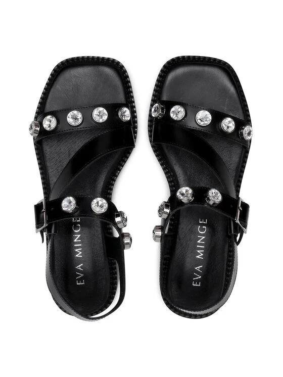 Eva Minge Γυναίκες Σανδάλια EM-21-09-001196 Μαύρο 6 Eva Minge Γυναίκες Σανδάλια EM-21-09-001196 Μαύρο - Image 6