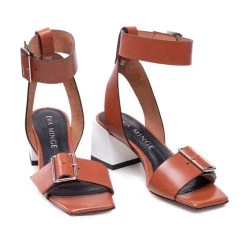 Eva Minge Γυναίκες Σανδάλια EM-21-09-001195 Καφέ -Eva Minge Κατάστημα unnamed file 817