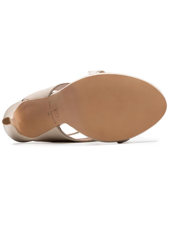 Eva Minge Γυναίκες Σανδάλια EM-45-09-001115 Μπεζ 4 Eva Minge Γυναίκες Σανδάλια EM-45-09-001115 Μπεζ - Image 4