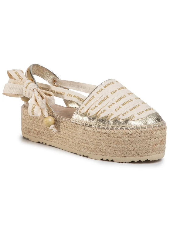 Eva Minge Γυναίκες Εσπαντρίγιες EM-14-07-000728 Χρυσό 1 Eva Minge Γυναίκες Εσπαντρίγιες EM-14-07-000728 Χρυσό