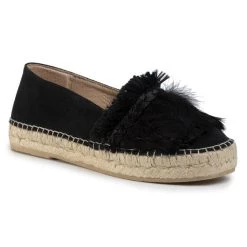 Eva Minge Γυναίκες Κλειστά Παπούτσια Εσπαντρίγιες EM-14-07-000734 Μαύρο