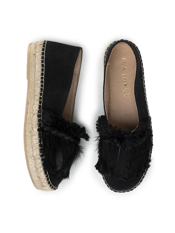 Eva Minge Γυναίκες Κλειστά Παπούτσια Εσπαντρίγιες EM-14-07-000734 Μαύρο 5 Eva Minge Γυναίκες Κλειστά Παπούτσια Εσπαντρίγιες EM-14-07-000734 Μαύρο - Image 5