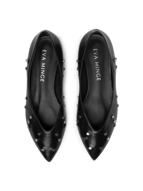 Eva Minge Γυναίκες Μπαλαρίνες EM-21-07-000664 Μαύρο 5 Eva Minge Γυναίκες Μπαλαρίνες EM-21-07-000664 Μαύρο - Image 5